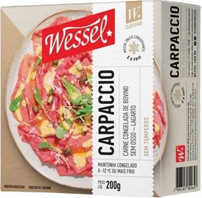 Carpaccio de Lagarto Bov Wessel 12x200g